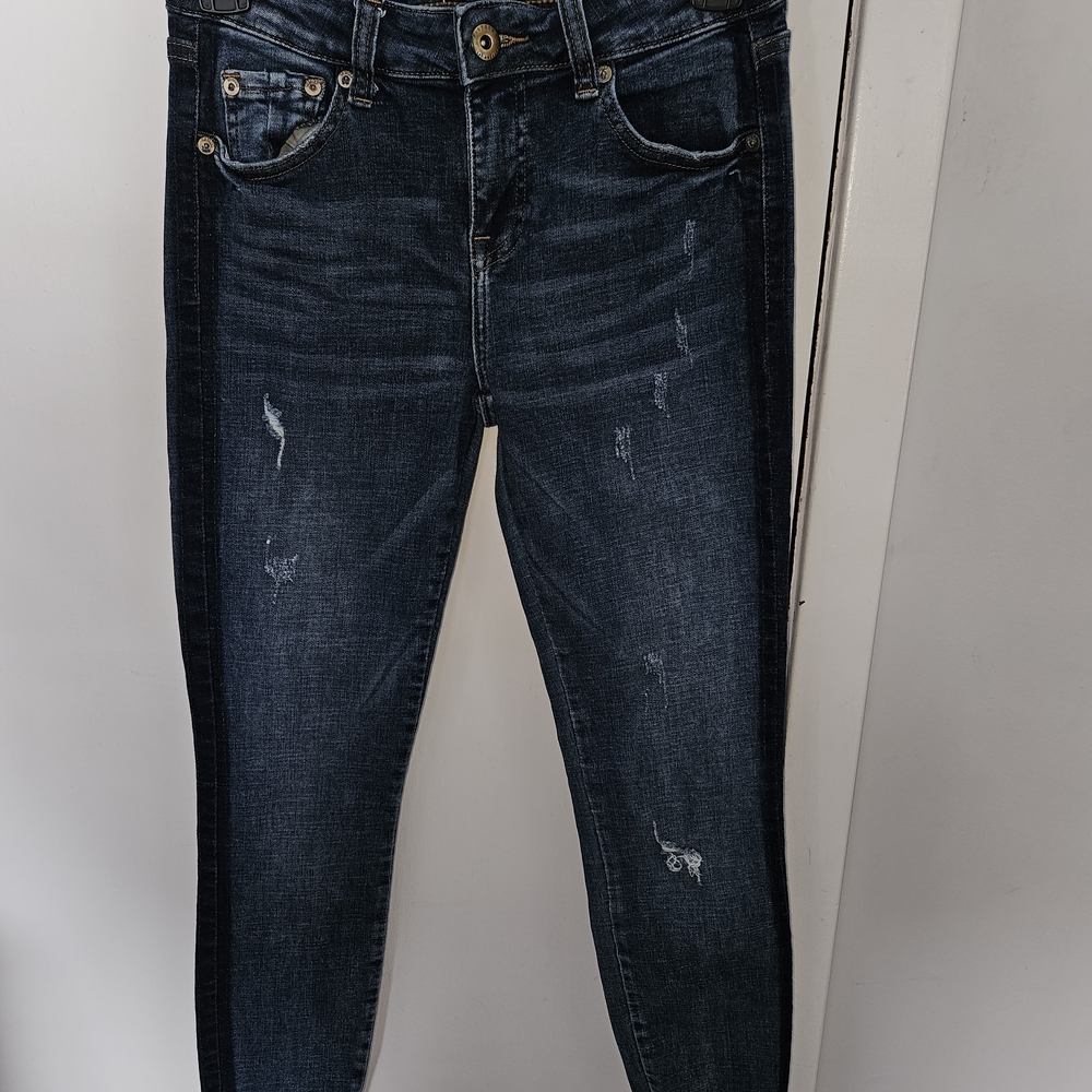 Pistola Dark Blue Straight Leg Jeans